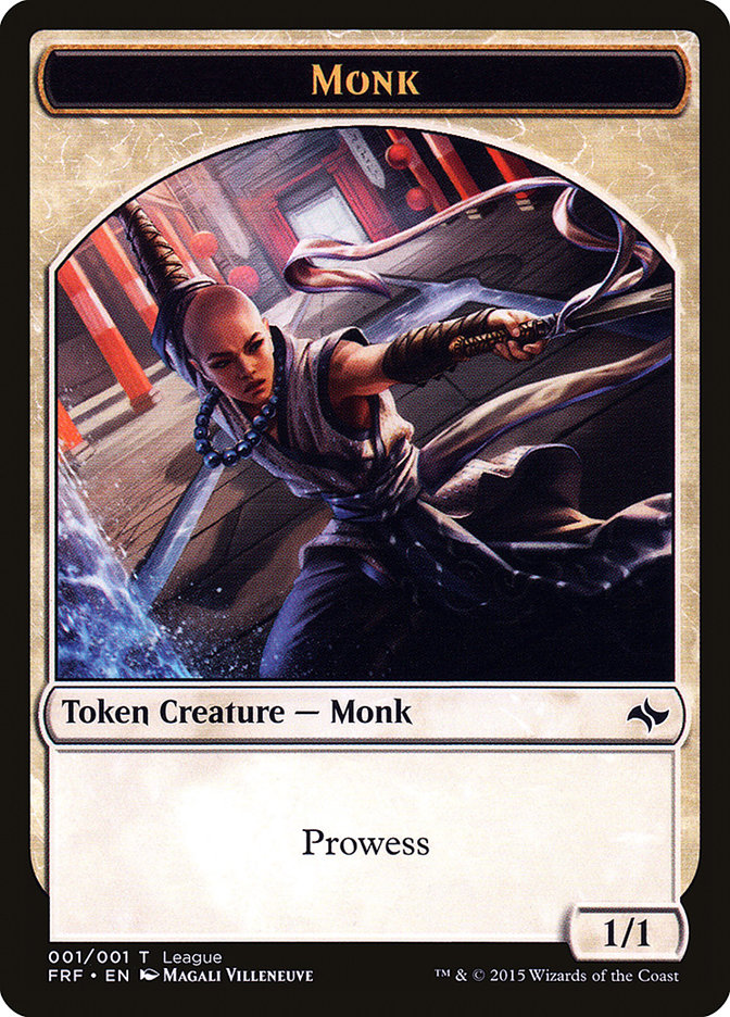 Monk Token [League Tokens 2015] | Galaxy Games LLC