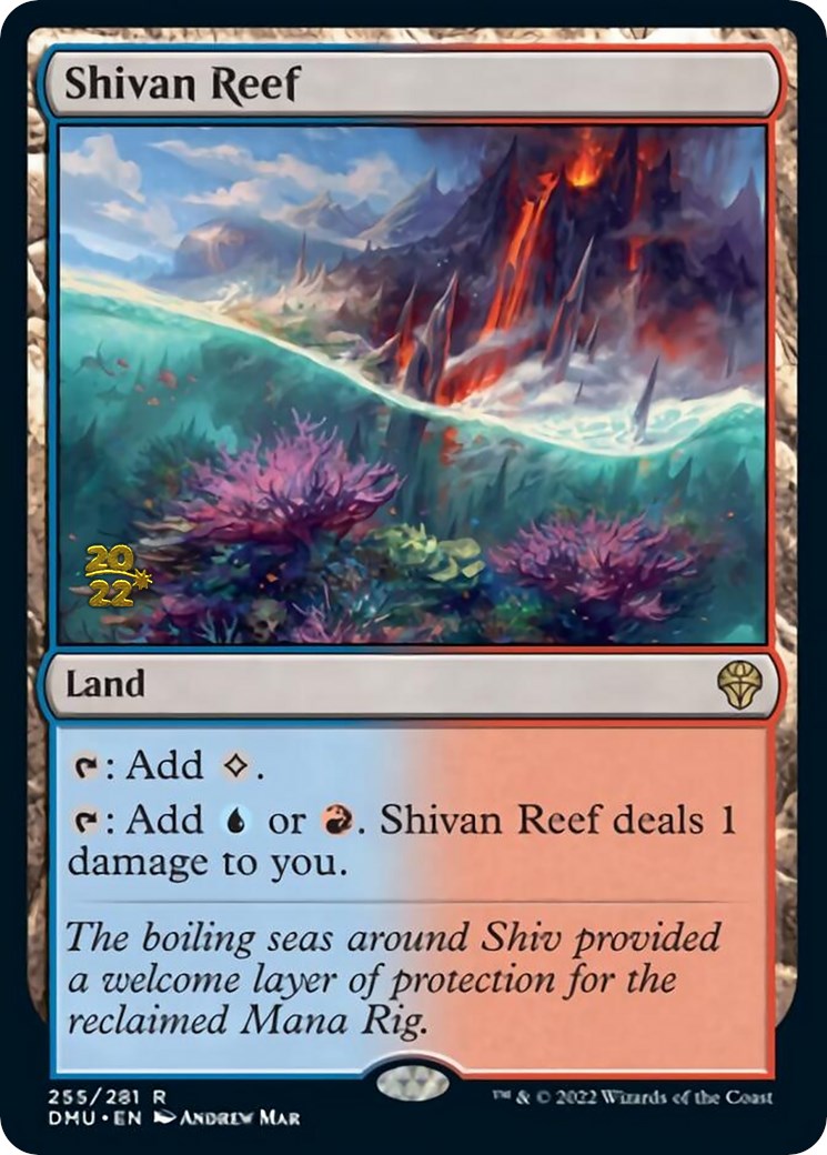 Shivan Reef [Dominaria United Prerelease Promos] | Galaxy Games LLC