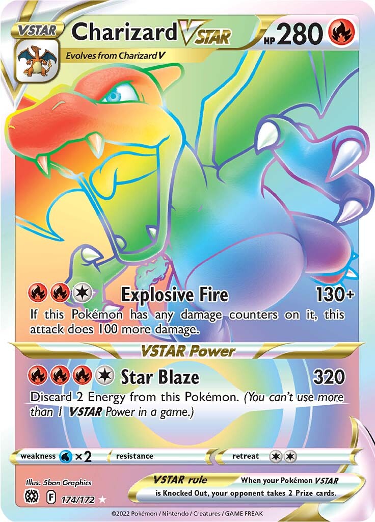 Charizard VSTAR (174/172) [Sword & Shield: Brilliant Stars] | Galaxy Games LLC