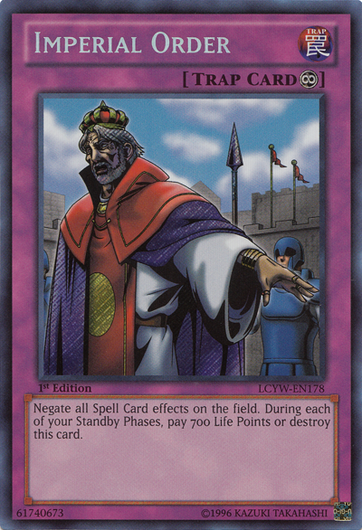 Imperial Order [LCYW-EN178] Secret Rare | Galaxy Games LLC