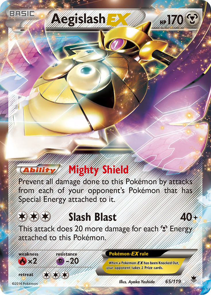 Aegislash EX (65/119) [XY: Phantom Forces] | Galaxy Games LLC