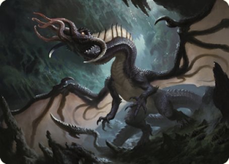 Brainstealer Dragon Art Card [Commander Legends: Battle for Baldur's Gate Art Series] | Galaxy Games LLC