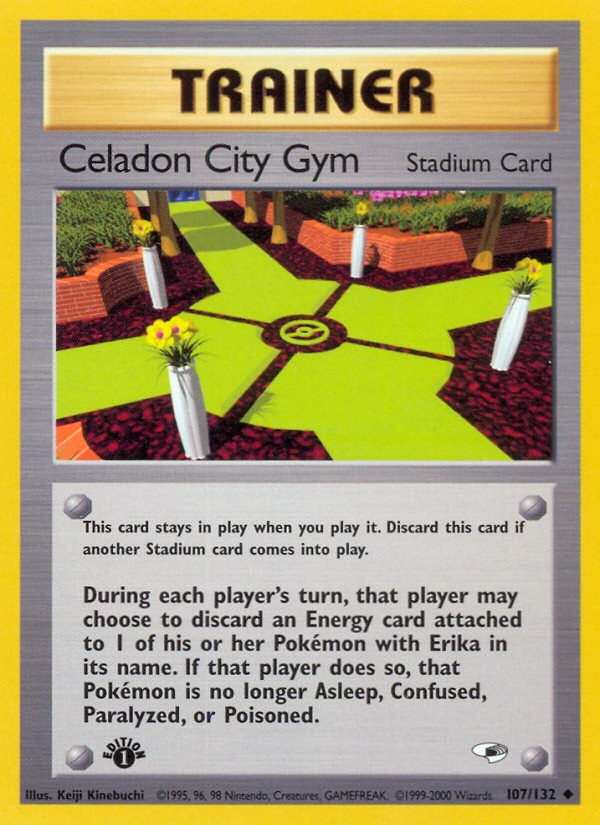 Celadon City Gym (107/132) [Gym Heroes 1st Edition] | Galaxy Games LLC