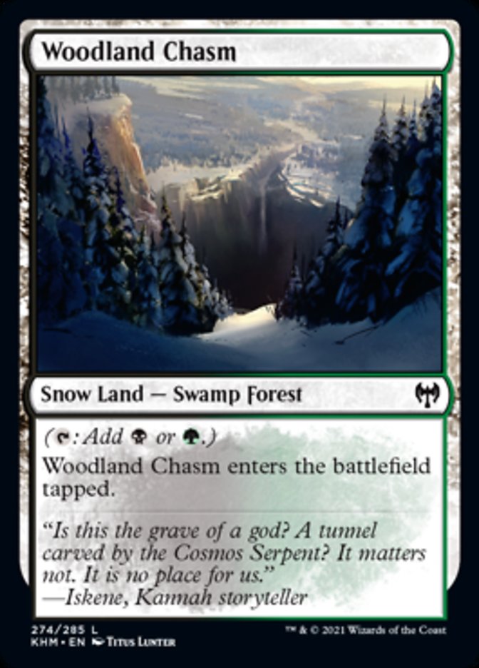 Woodland Chasm [Kaldheim] | Galaxy Games LLC
