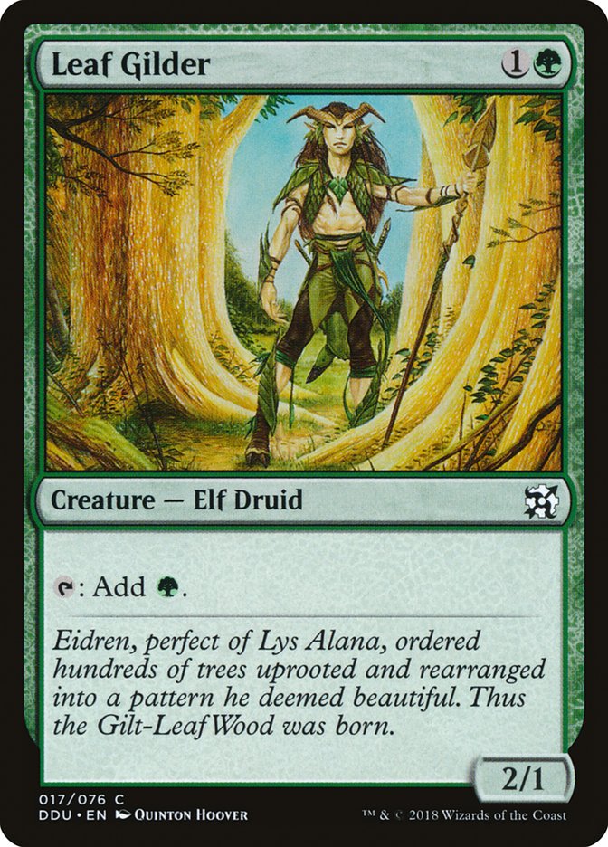 Leaf Gilder [Duel Decks: Elves vs. Inventors] | Galaxy Games LLC