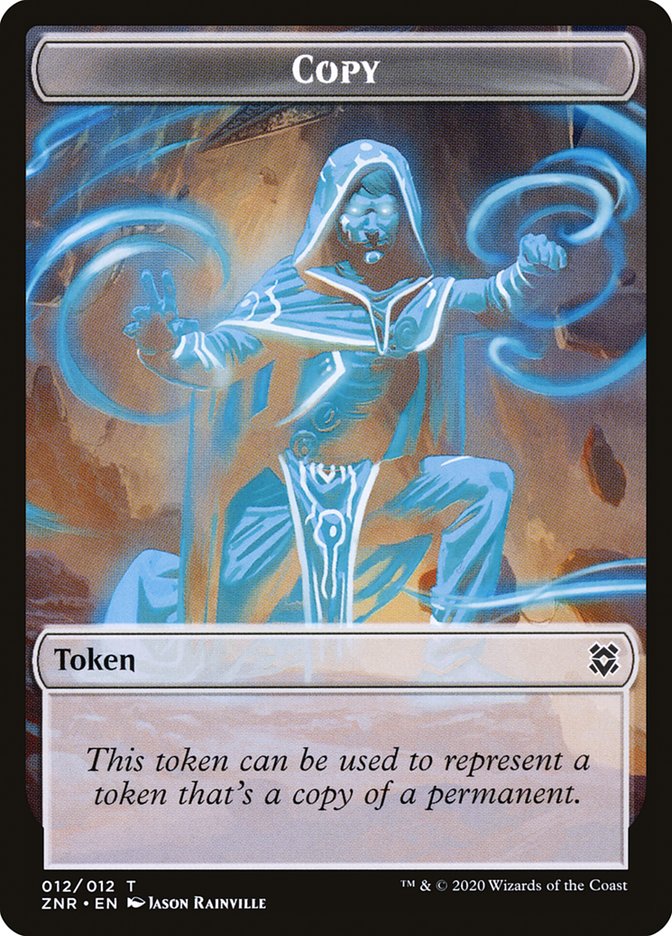 Copy Token [Zendikar Rising Tokens] | Galaxy Games LLC
