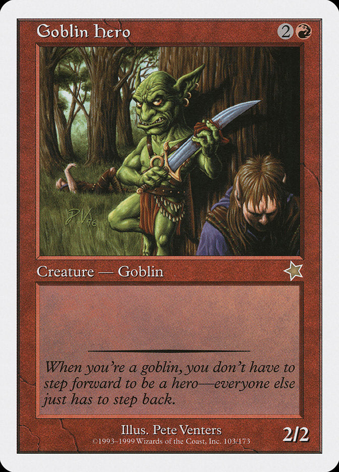 Goblin Hero [Starter 1999] | Galaxy Games LLC