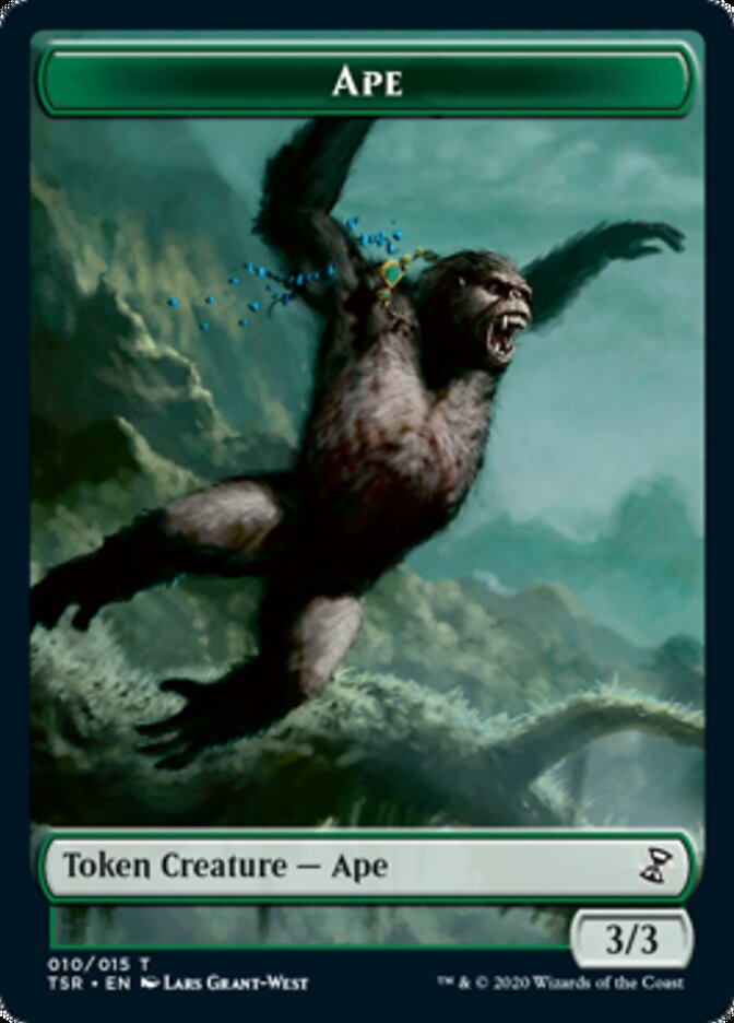 Ape Token [Time Spiral Remastered Tokens] | Galaxy Games LLC