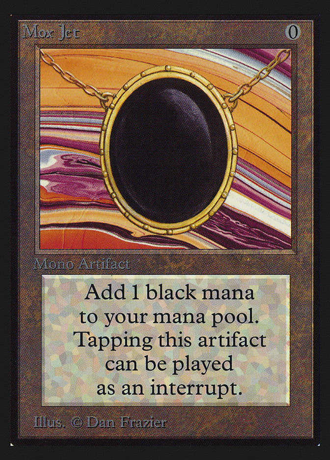 Mox Jet (Black Stone) [International Collectors' Edition] | Galaxy Games LLC