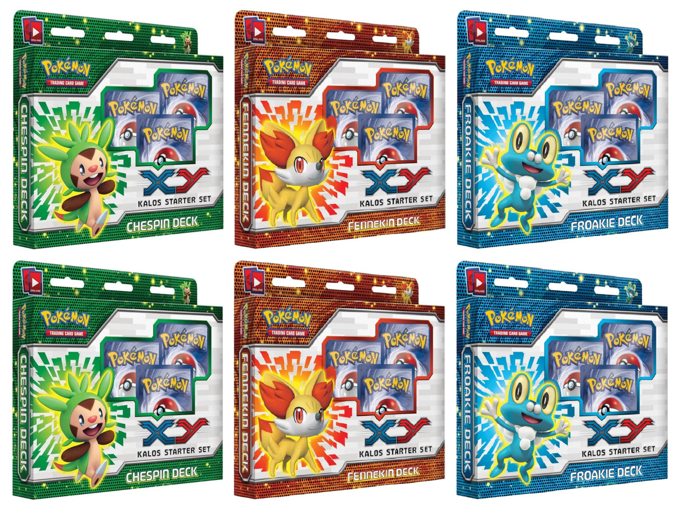 XY: Kalos Starter Set Display | Galaxy Games LLC