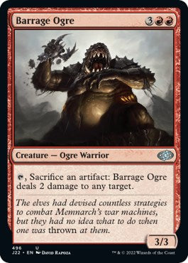 Barrage Ogre [Jumpstart 2022] | Galaxy Games LLC
