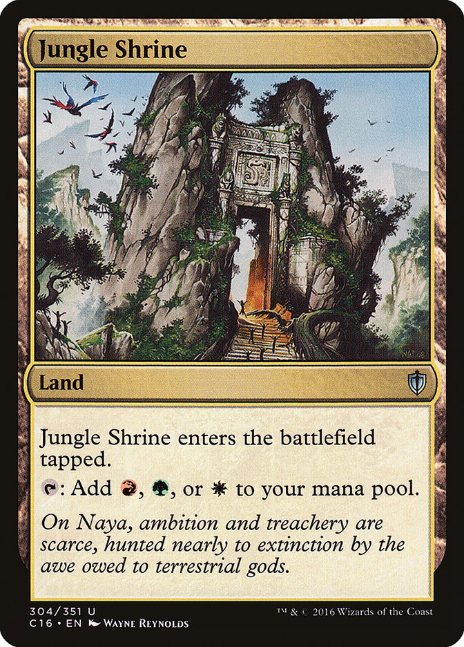 Jungle Shrine [Commander 2016] | Galaxy Games LLC