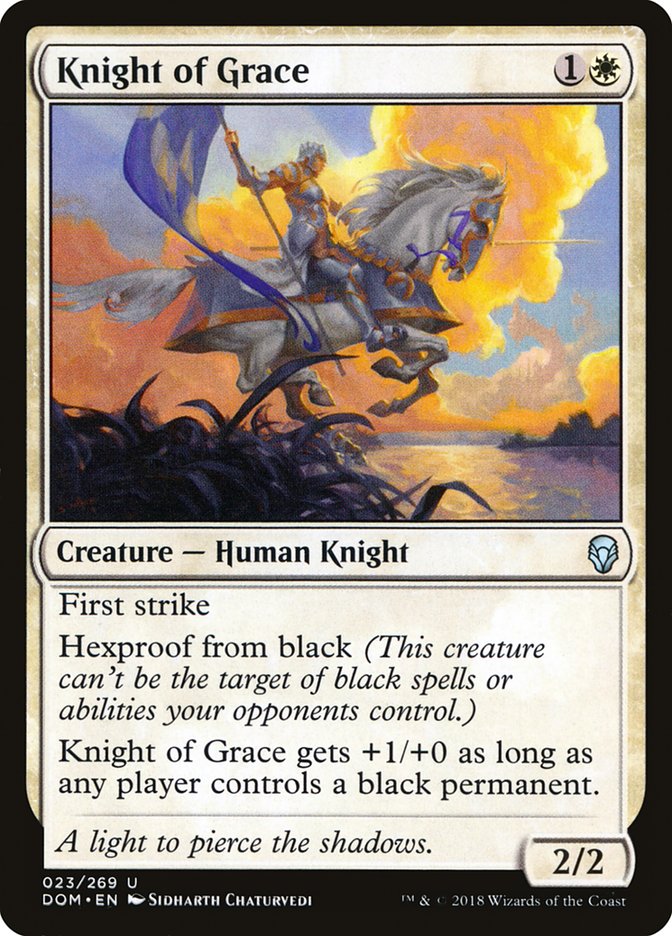 Knight of Grace [Dominaria] | Galaxy Games LLC