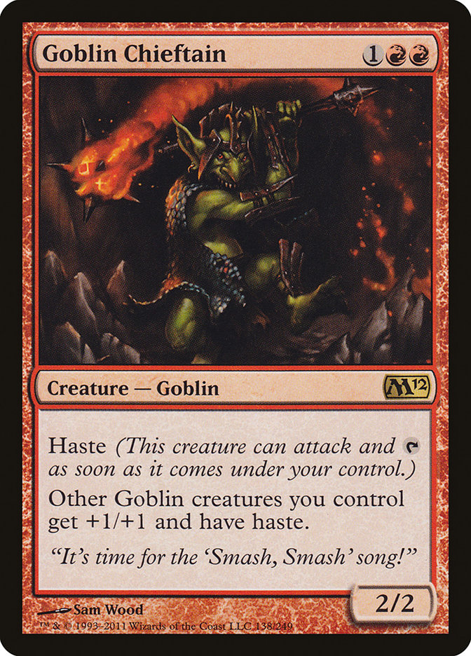 Goblin Chieftain [Magic 2012] | Galaxy Games LLC