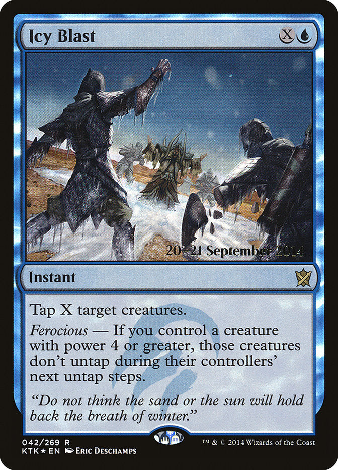 Icy Blast [Khans of Tarkir Prerelease Promos] | Galaxy Games LLC