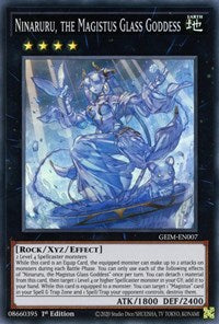 Ninaruru, the Magistus Glass Goddess [GEIM-EN007] Super Rare | Galaxy Games LLC