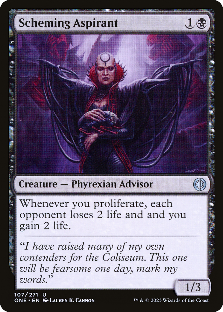 Scheming Aspirant [Phyrexia: All Will Be One] | Galaxy Games LLC