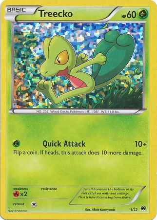 Treecko (1/12) [McDonald's Promos: 2015 Collection] | Galaxy Games LLC