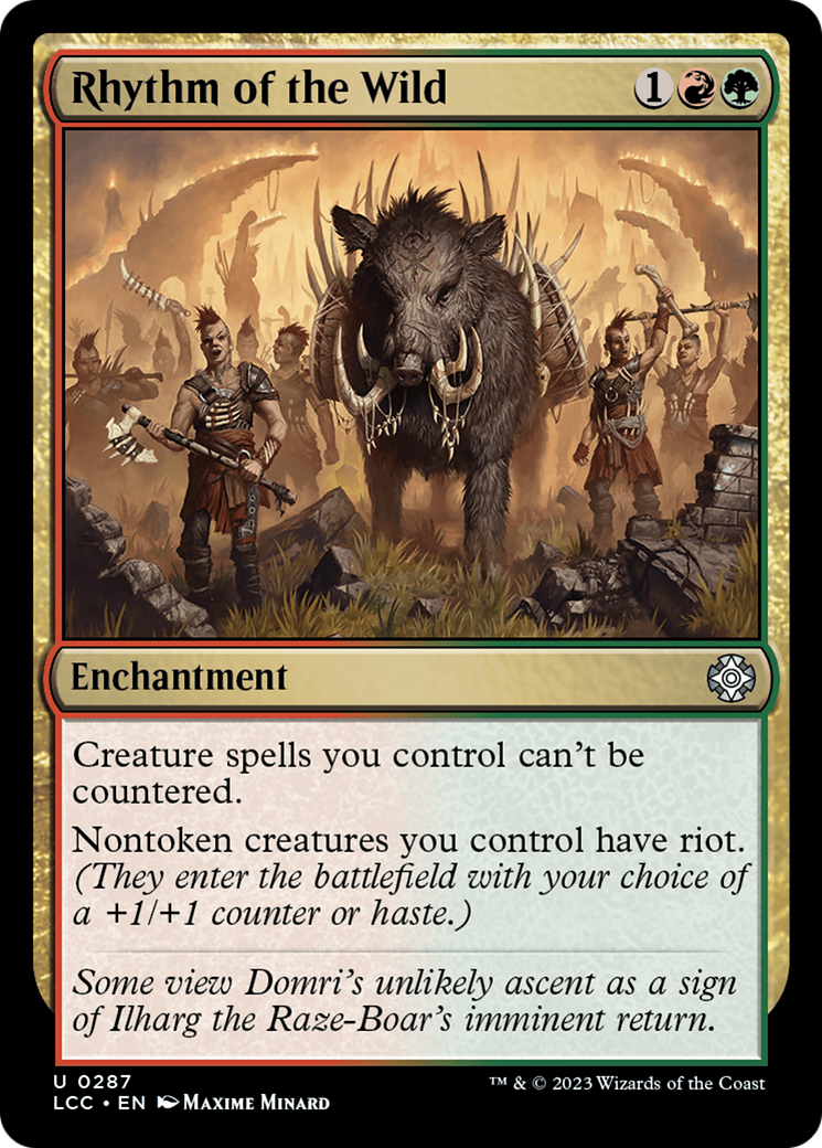 Rhythm of the Wild [The Lost Caverns of Ixalan Commander] | Galaxy Games LLC