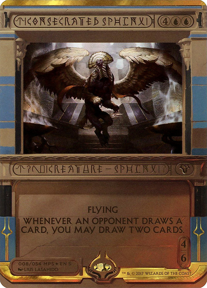 Consecrated Sphinx (Invocation) [Amonkhet Invocations] | Galaxy Games LLC