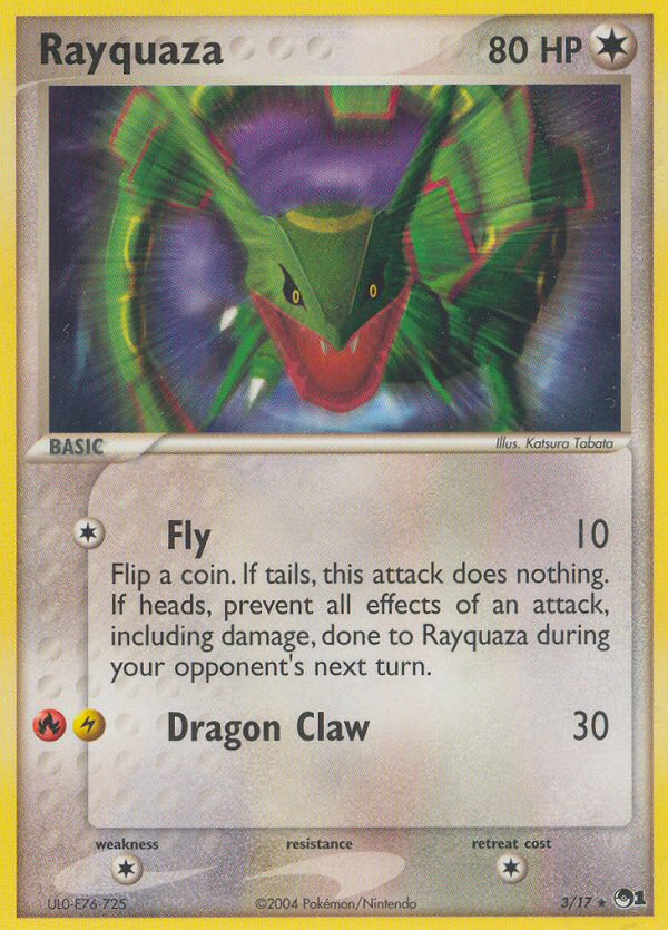 Rayquaza (3/17) [POP Series 1] | Galaxy Games LLC