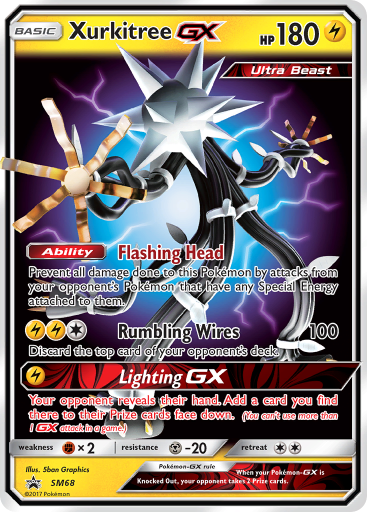 Xurkitree GX (SM68) [Sun & Moon: Black Star Promos] | Galaxy Games LLC