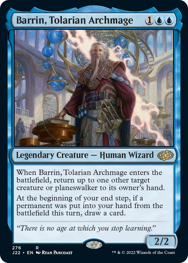 Barrin, Tolarian Archmage [Jumpstart 2022] | Galaxy Games LLC