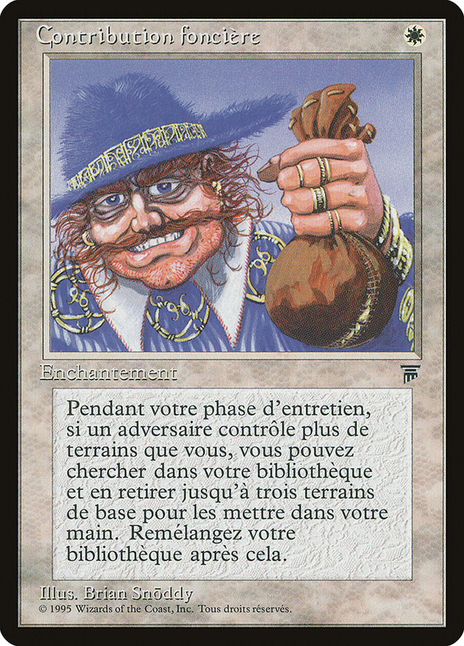 Land Tax (French) - "Contribution fonciere" [Renaissance] | Galaxy Games LLC