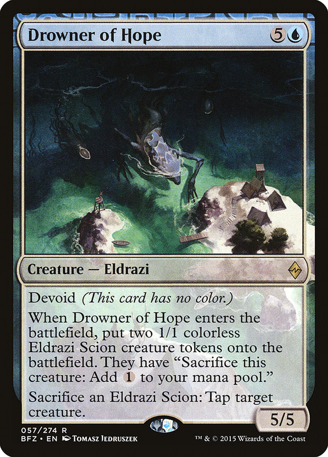 Drowner of Hope [Battle for Zendikar] | Galaxy Games LLC