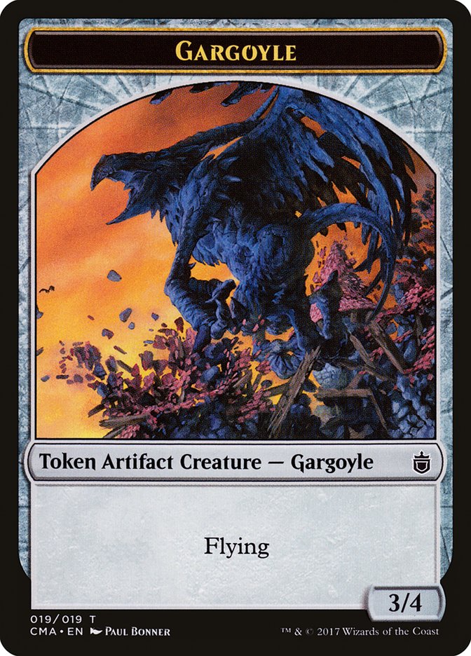 Gargoyle Token [Commander Anthology Tokens] | Galaxy Games LLC