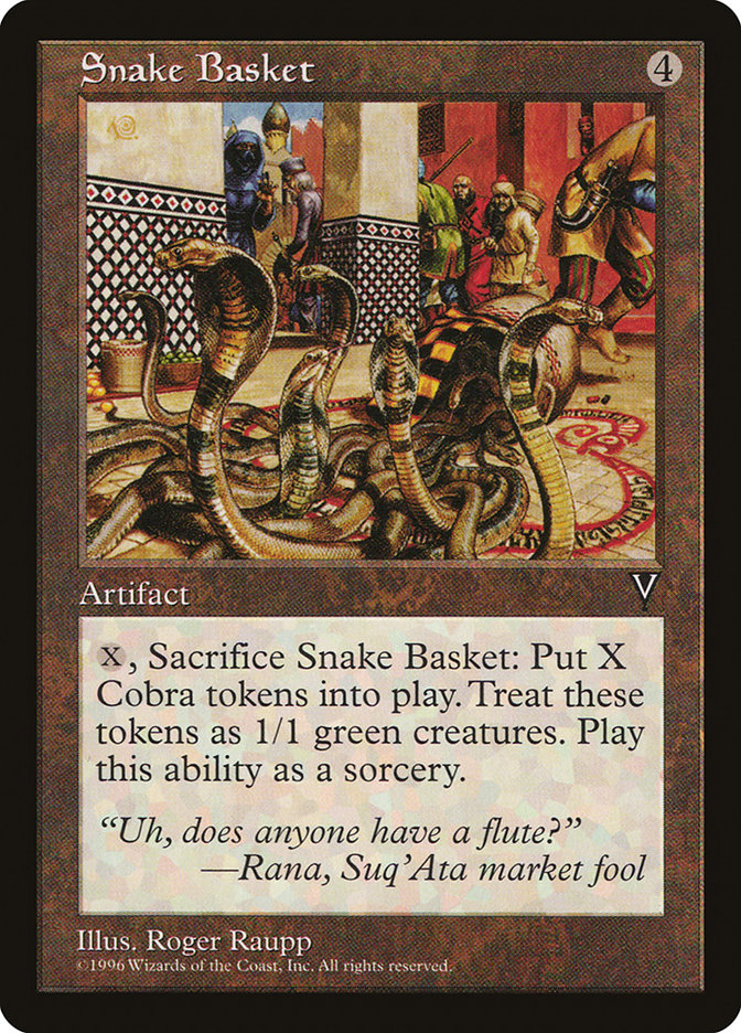 Snake Basket [Visions] | Galaxy Games LLC
