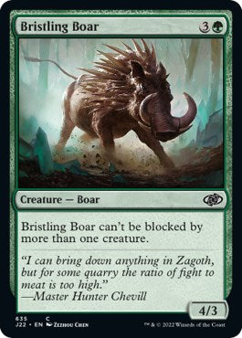 Bristling Boar [Jumpstart 2022] | Galaxy Games LLC