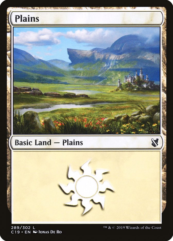 Plains (289) [Commander 2019] | Galaxy Games LLC