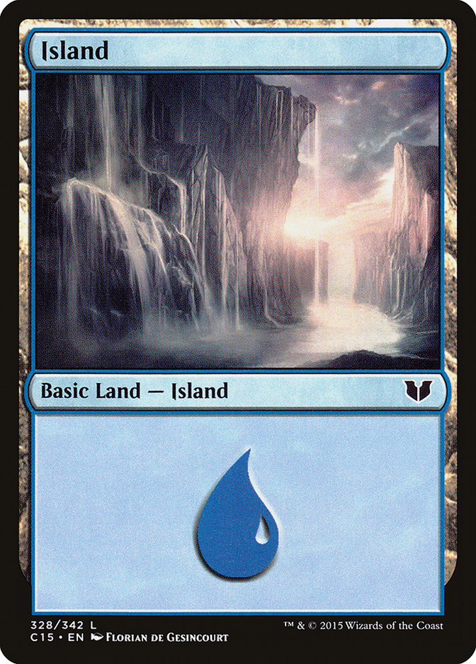 Island (328) [Commander 2015] | Galaxy Games LLC