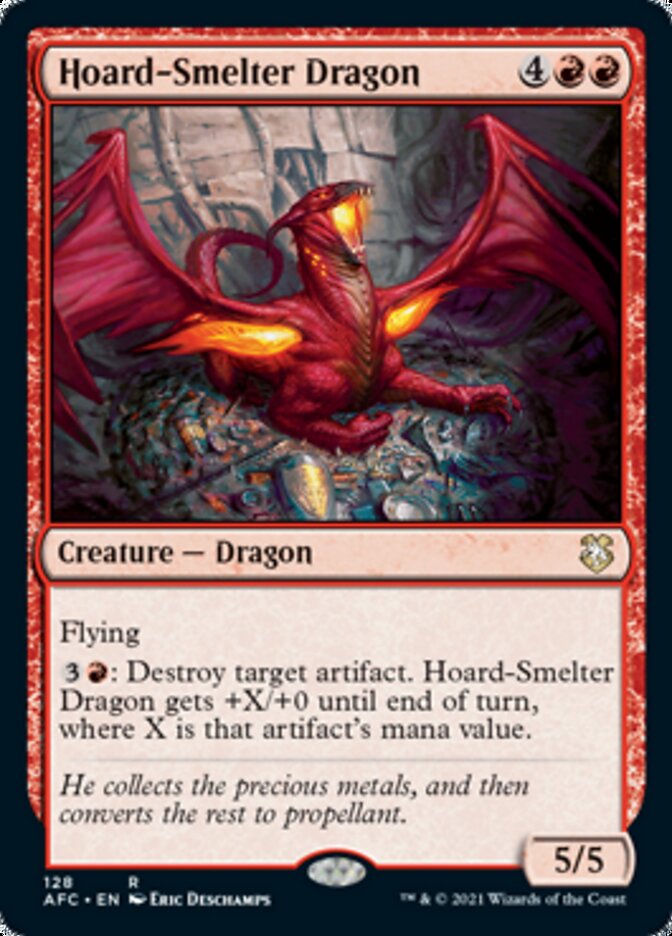 Hoard-Smelter Dragon [Dungeons & Dragons: Adventures in the Forgotten Realms Commander] | Galaxy Games LLC