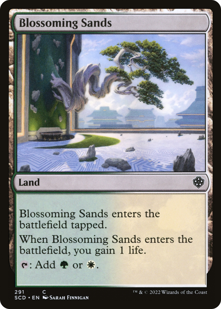Blossoming Sands [Starter Commander Decks] | Galaxy Games LLC