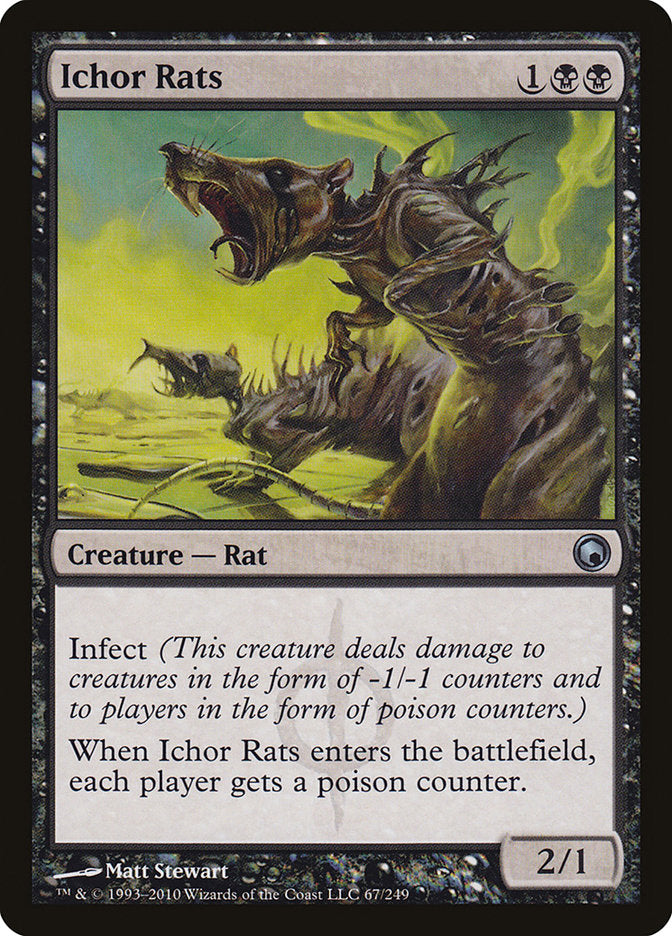 Ichor Rats [Scars of Mirrodin] | Galaxy Games LLC