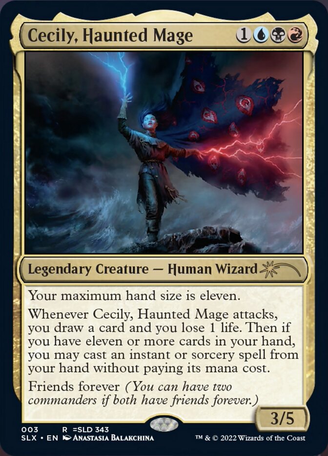 Cecily, Haunted Mage [Secret Lair: Universes Within] | Galaxy Games LLC