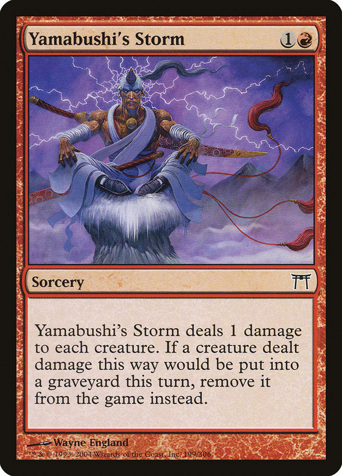 Yamabushi's Storm [Champions of Kamigawa] | Galaxy Games LLC