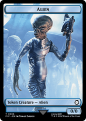 Alien // Clue Double-Sided Token [Fallout Tokens] | Galaxy Games LLC