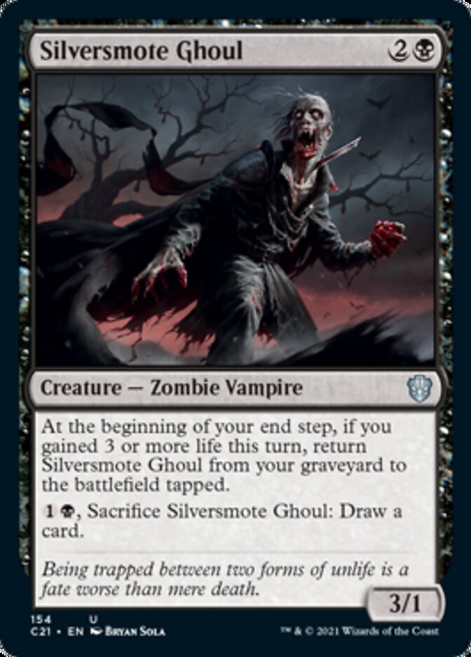 Silversmote Ghoul [Commander 2021] | Galaxy Games LLC