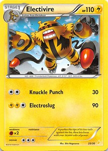 Electivire (25/30) [XY: Trainer Kit 3 - Pikachu Libre] | Galaxy Games LLC