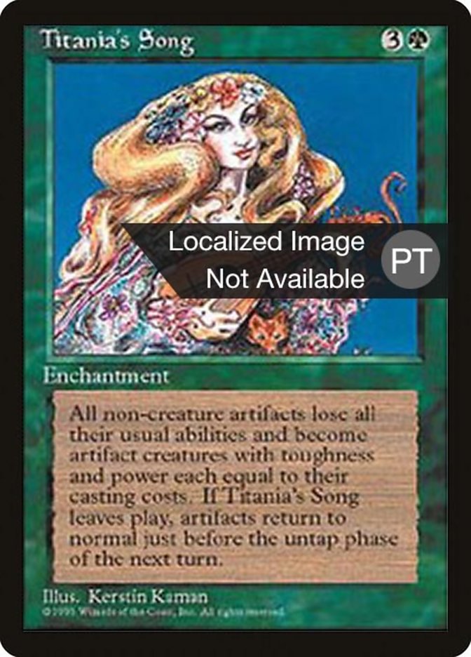 Titania's Song [Fourth Edition (Foreign Black Border)] | Galaxy Games LLC