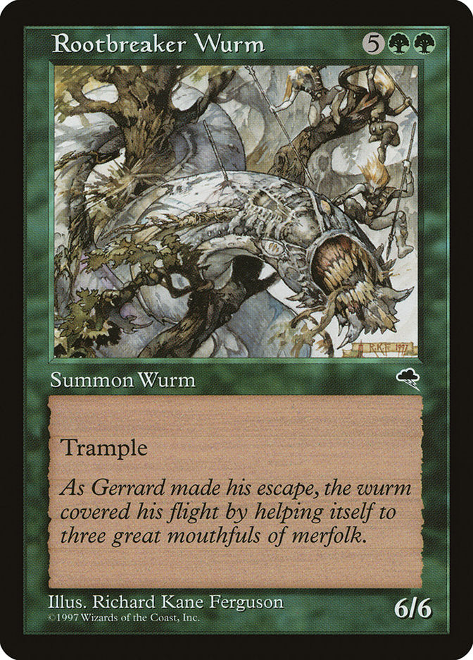 Rootbreaker Wurm [Tempest] | Galaxy Games LLC