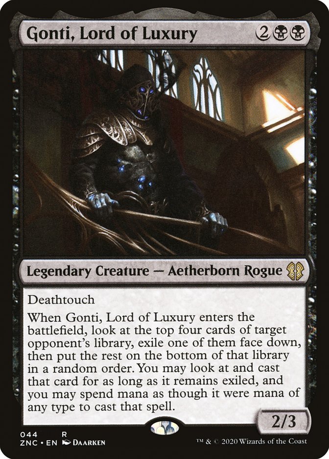Gonti, Lord of Luxury [Zendikar Rising Commander] | Galaxy Games LLC