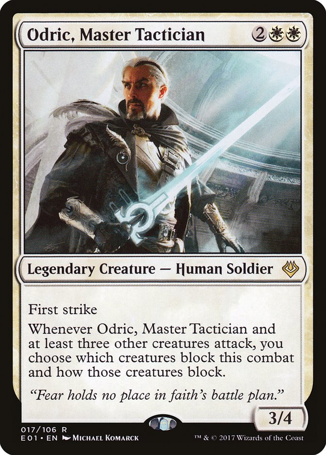 Odric, Master Tactician [Archenemy: Nicol Bolas] | Galaxy Games LLC