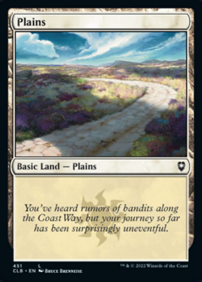 Plains (451) [Commander Legends: Battle for Baldur's Gate] | Galaxy Games LLC