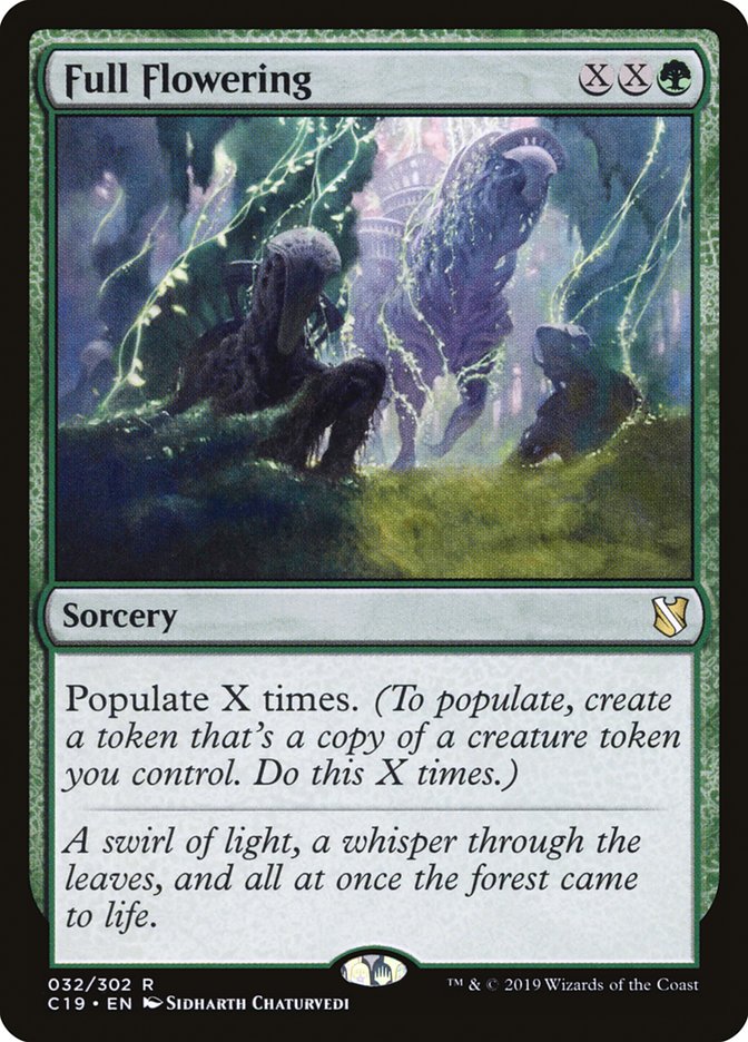 Full Flowering [Commander 2019] | Galaxy Games LLC