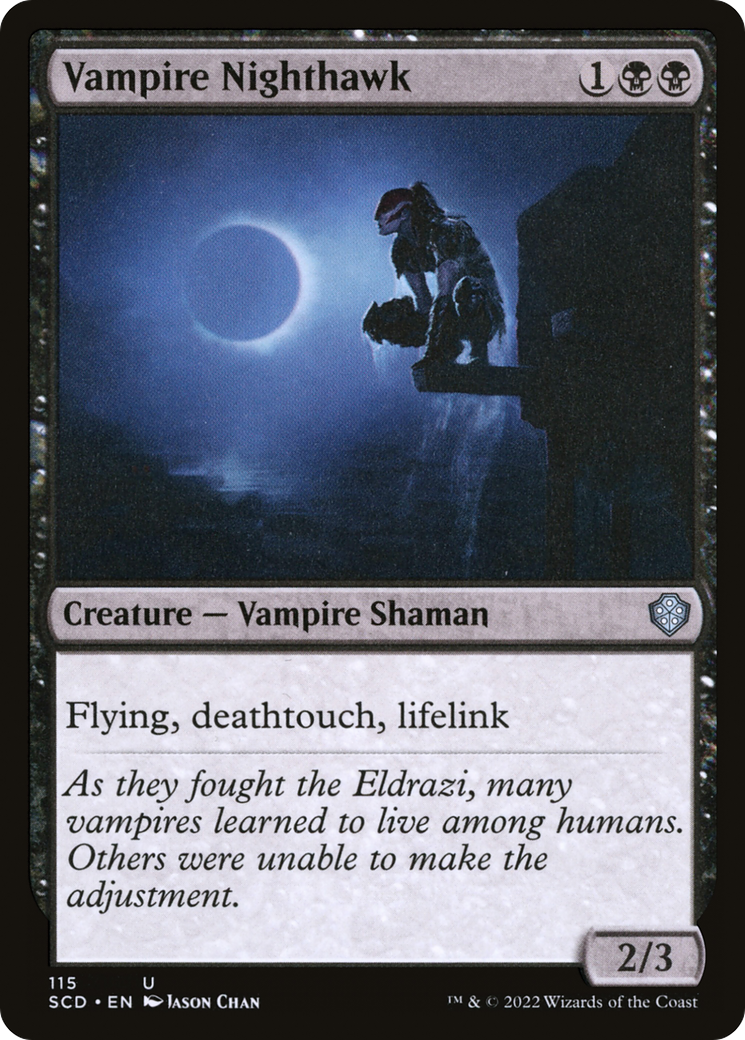 Vampire Nighthawk [Starter Commander Decks] | Galaxy Games LLC