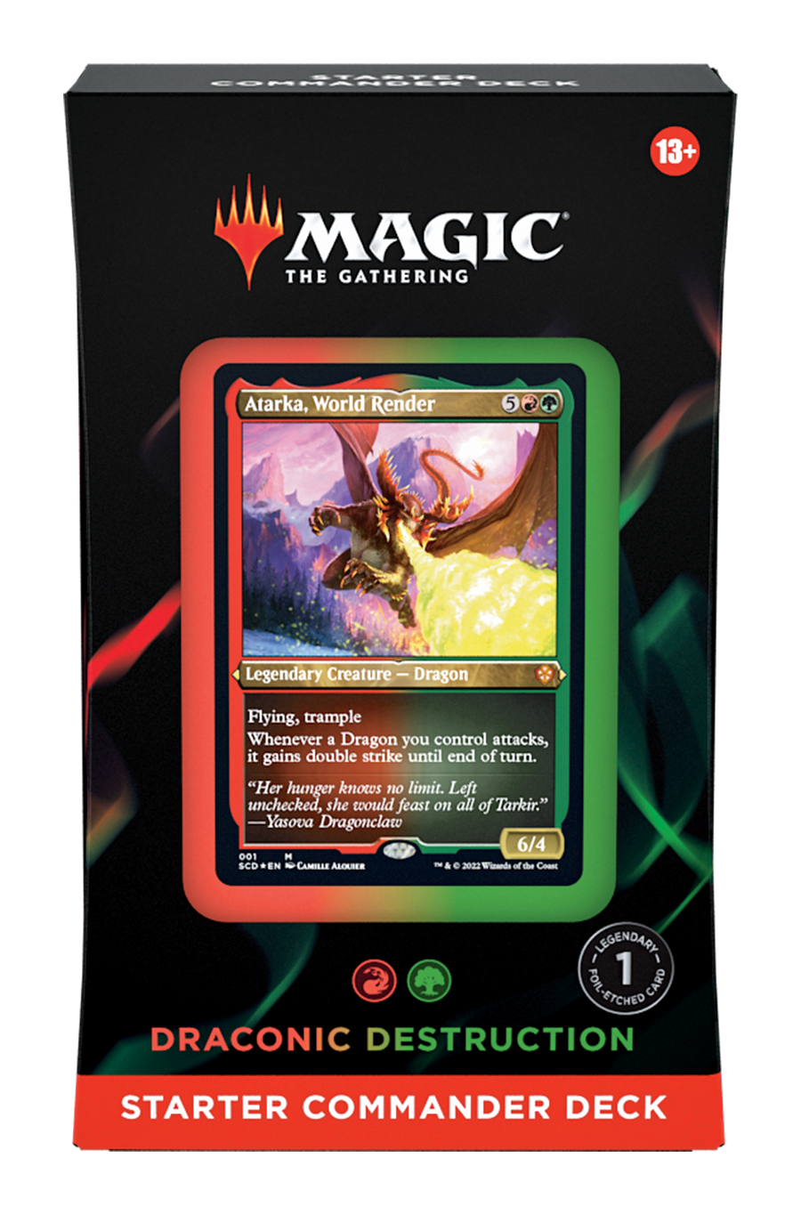 Starter Commander Deck (Draconic Destruction) | Galaxy Games LLC